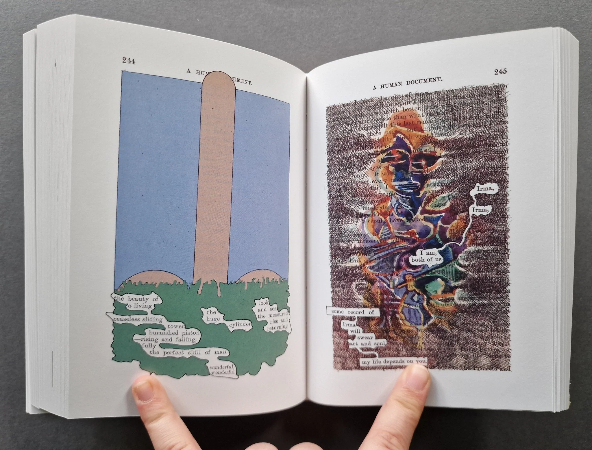 A Humument: A Treated Victorian Novel - with two prints - Image 7