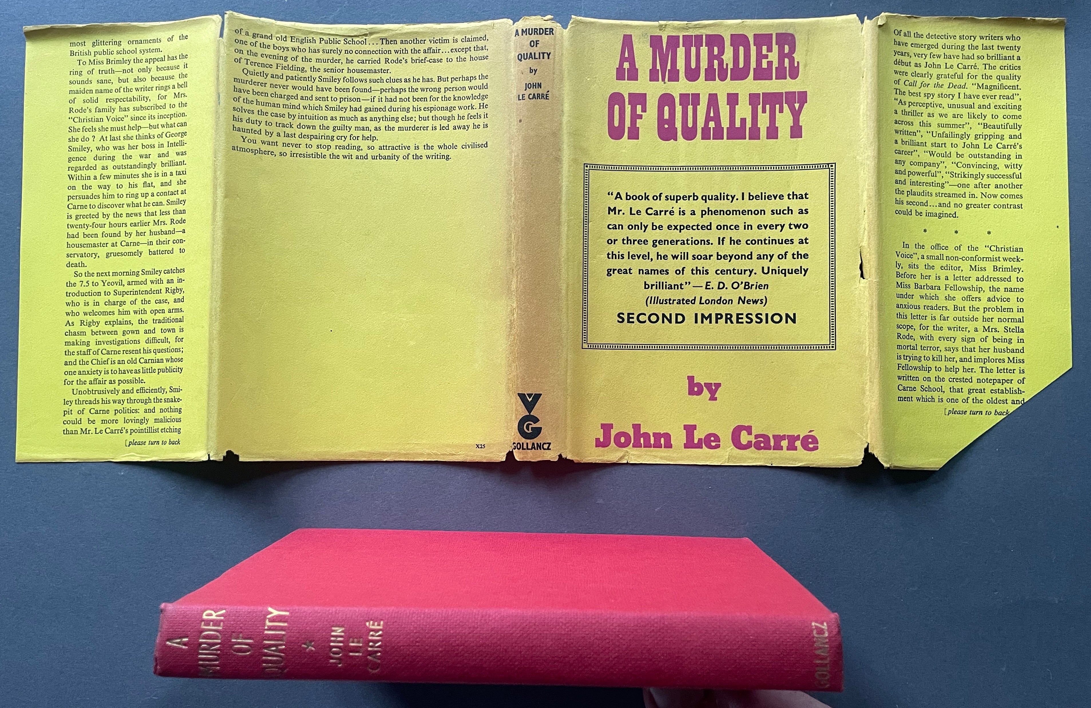 A Murder of Quality - UK 2nd - Image 4
