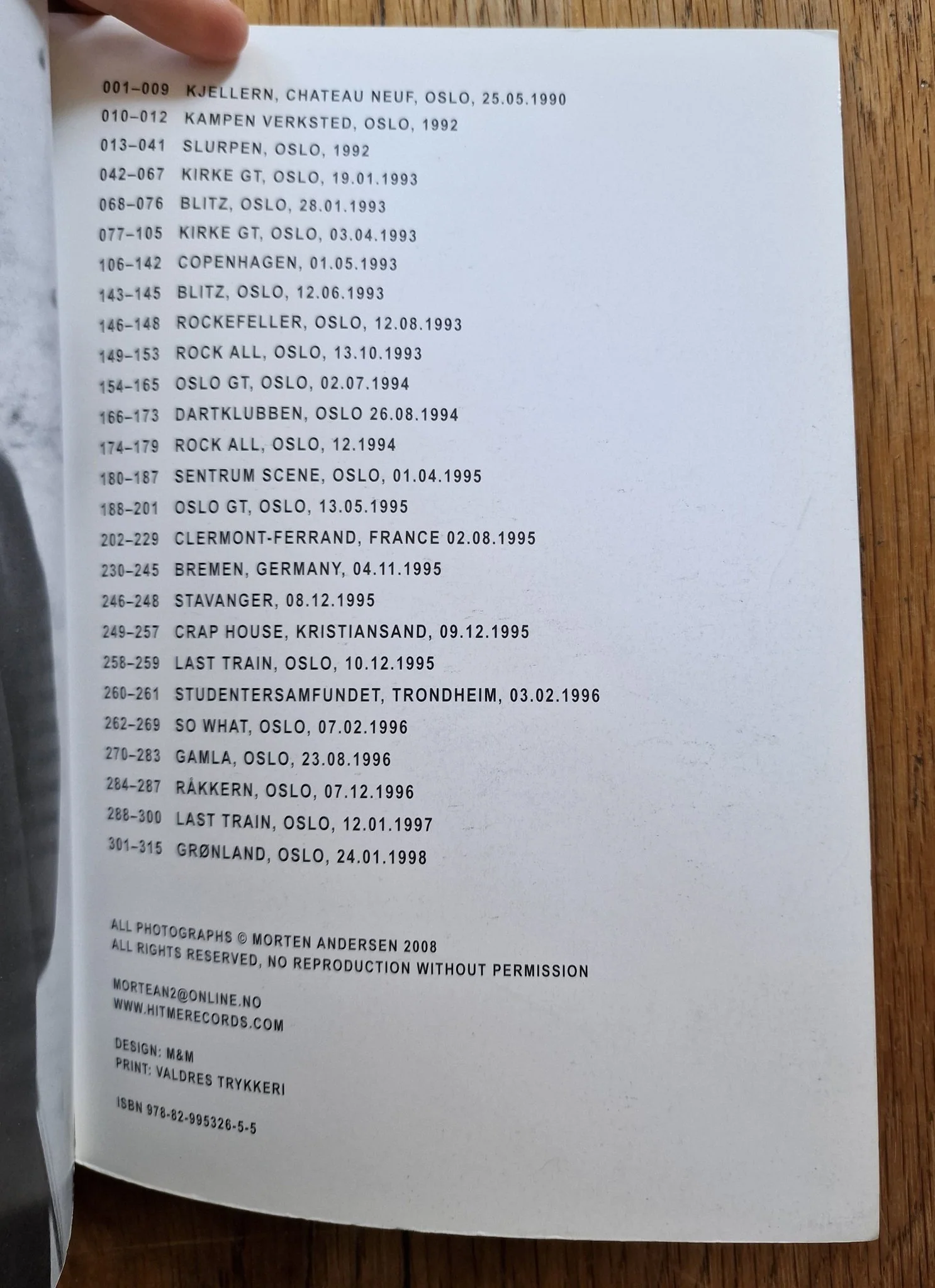 Ass Time Goes By, Turbonegro 1990-98 - Image 7