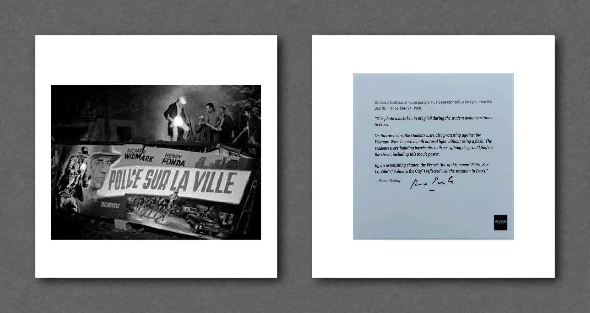 Bruno Barbey Magnum Square Prints - Image 4