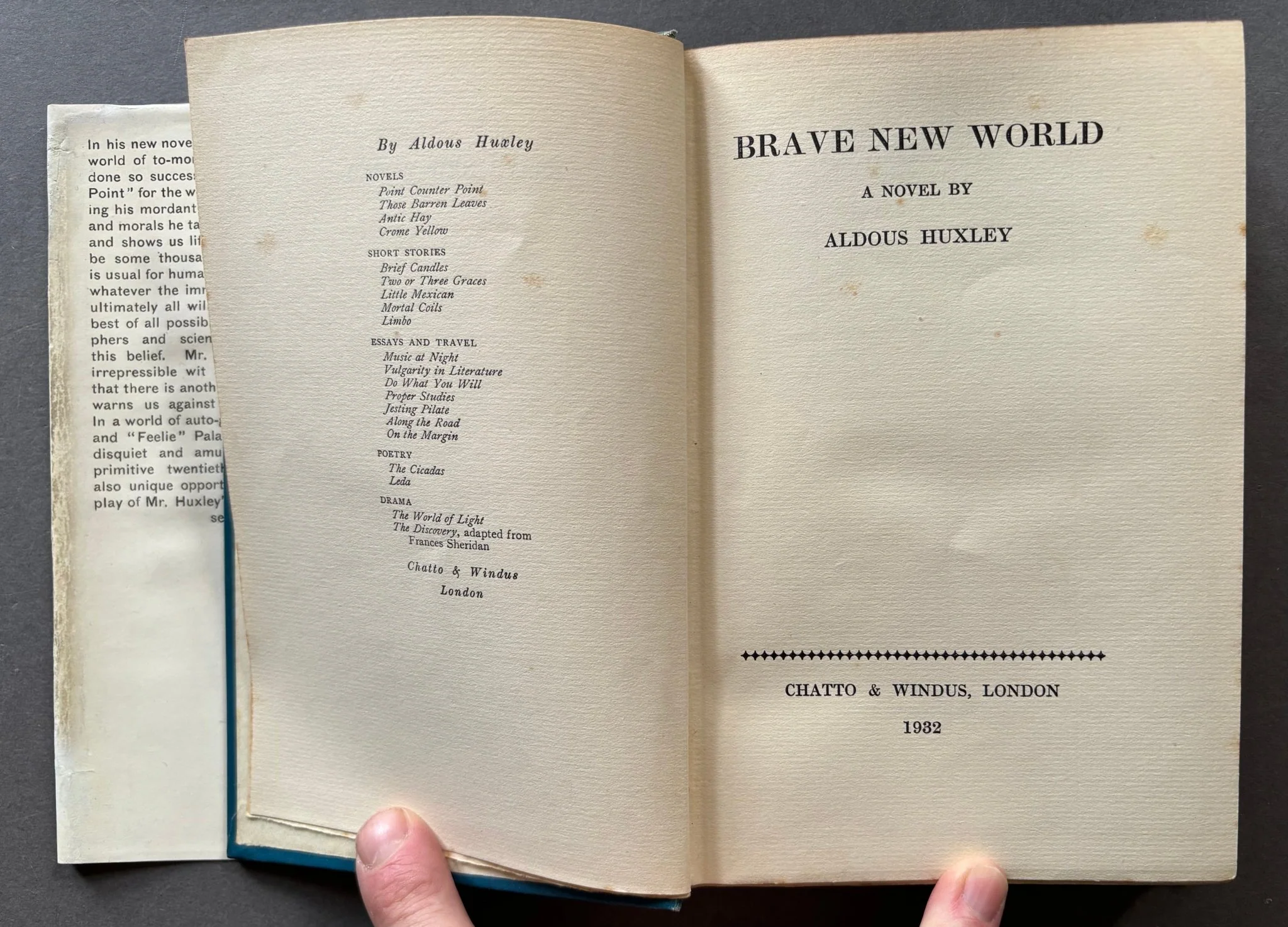 Brave New World - UK 1st - Image 3