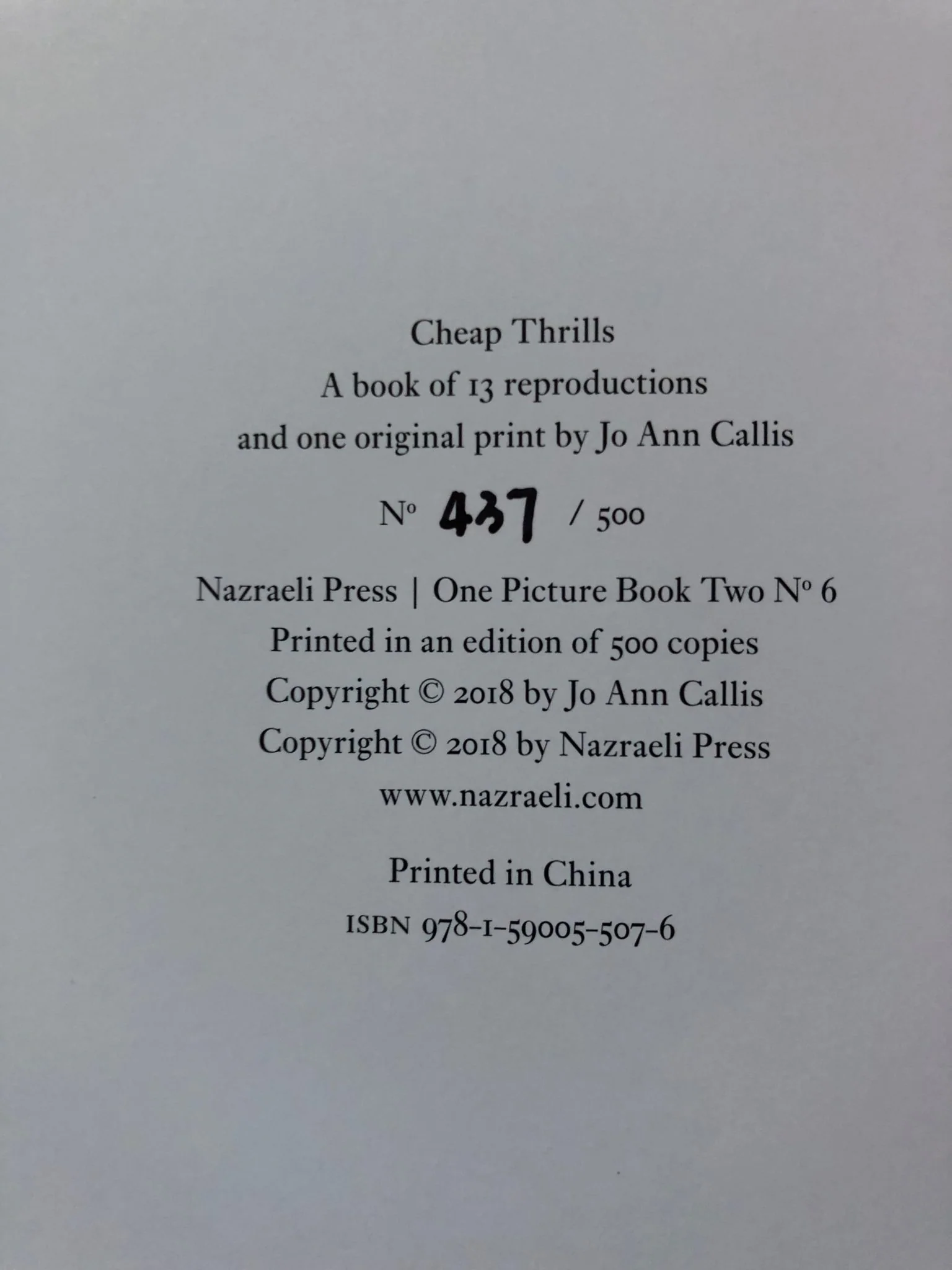 Cheap Thrills (One Picture Book) - Image 8
