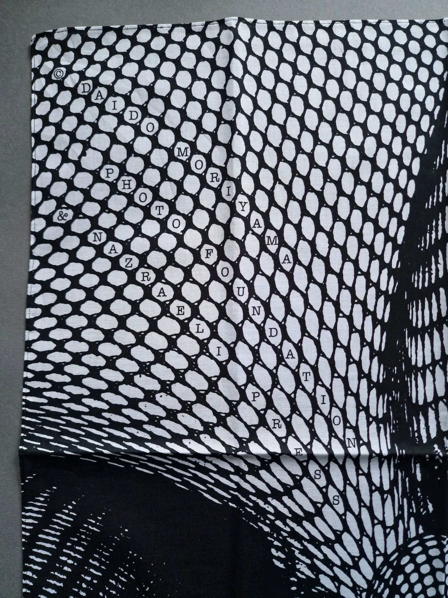 Daido Moriyama Fishnet Bandana - Image 2