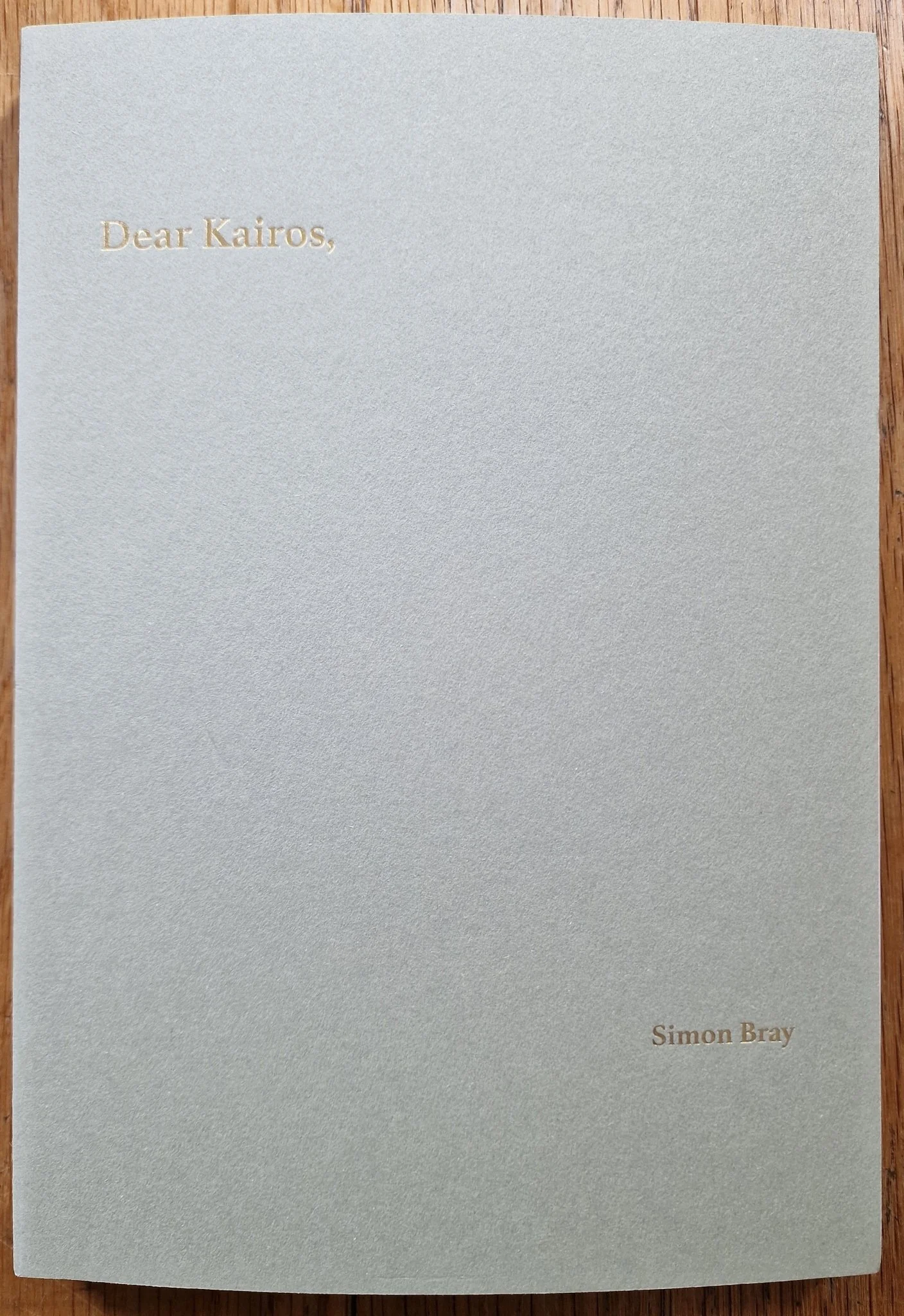 Dear Kairos