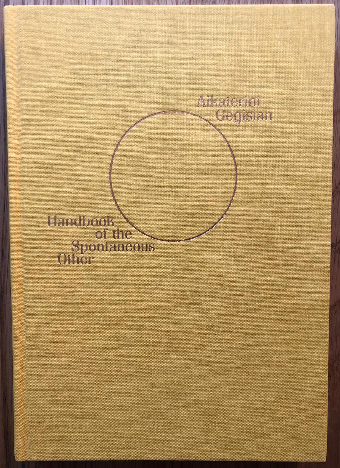 Handbook of the Spontaneous Other