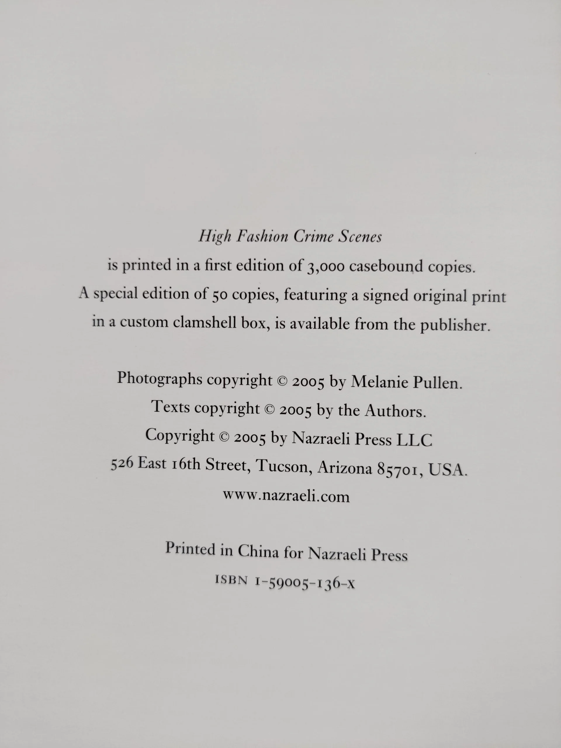 High Fashion Crime Scenes (Special Print Edition) - Image 16