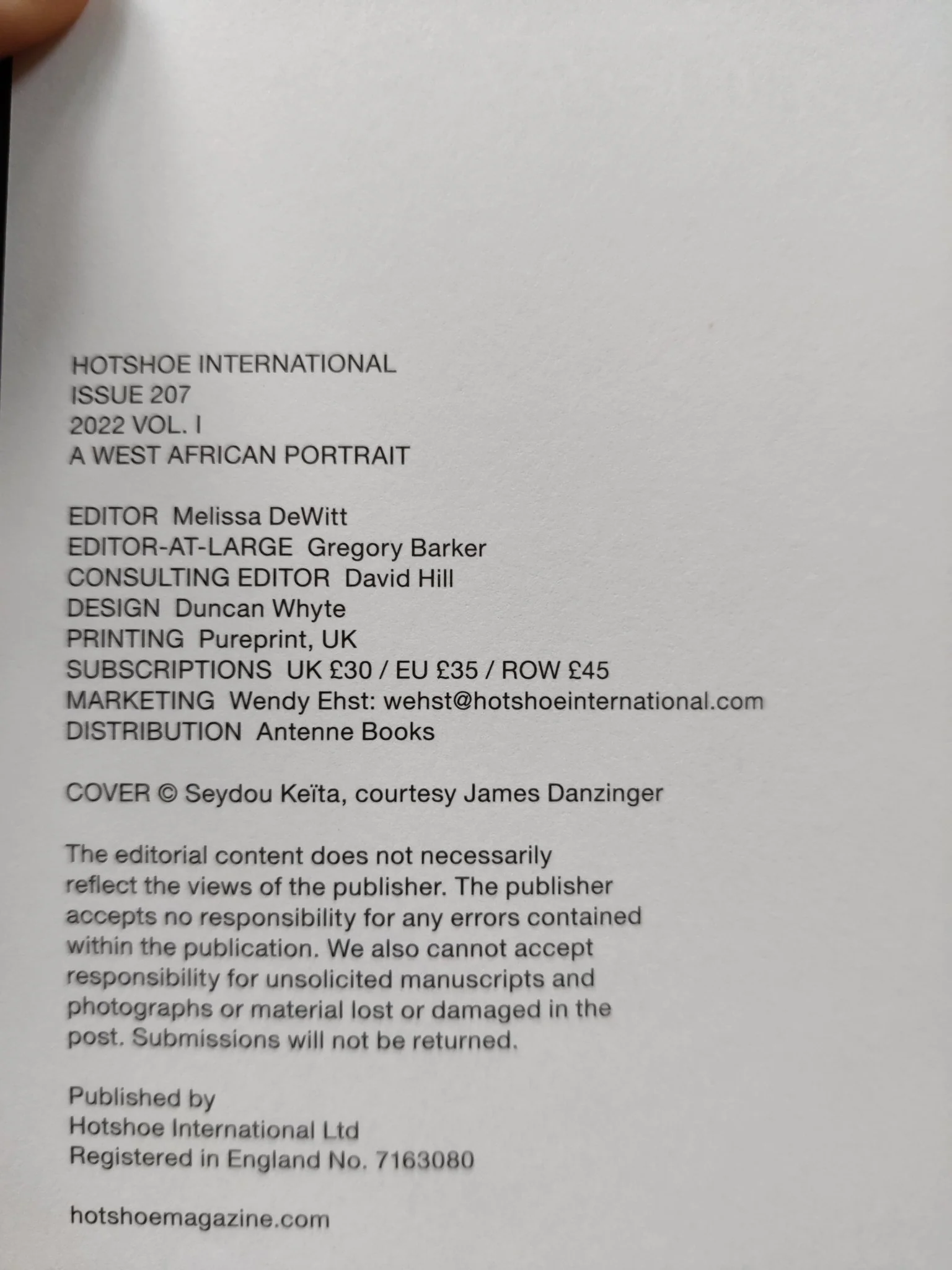 Hotshoe Issue 207: A West African Portrait - Image 5