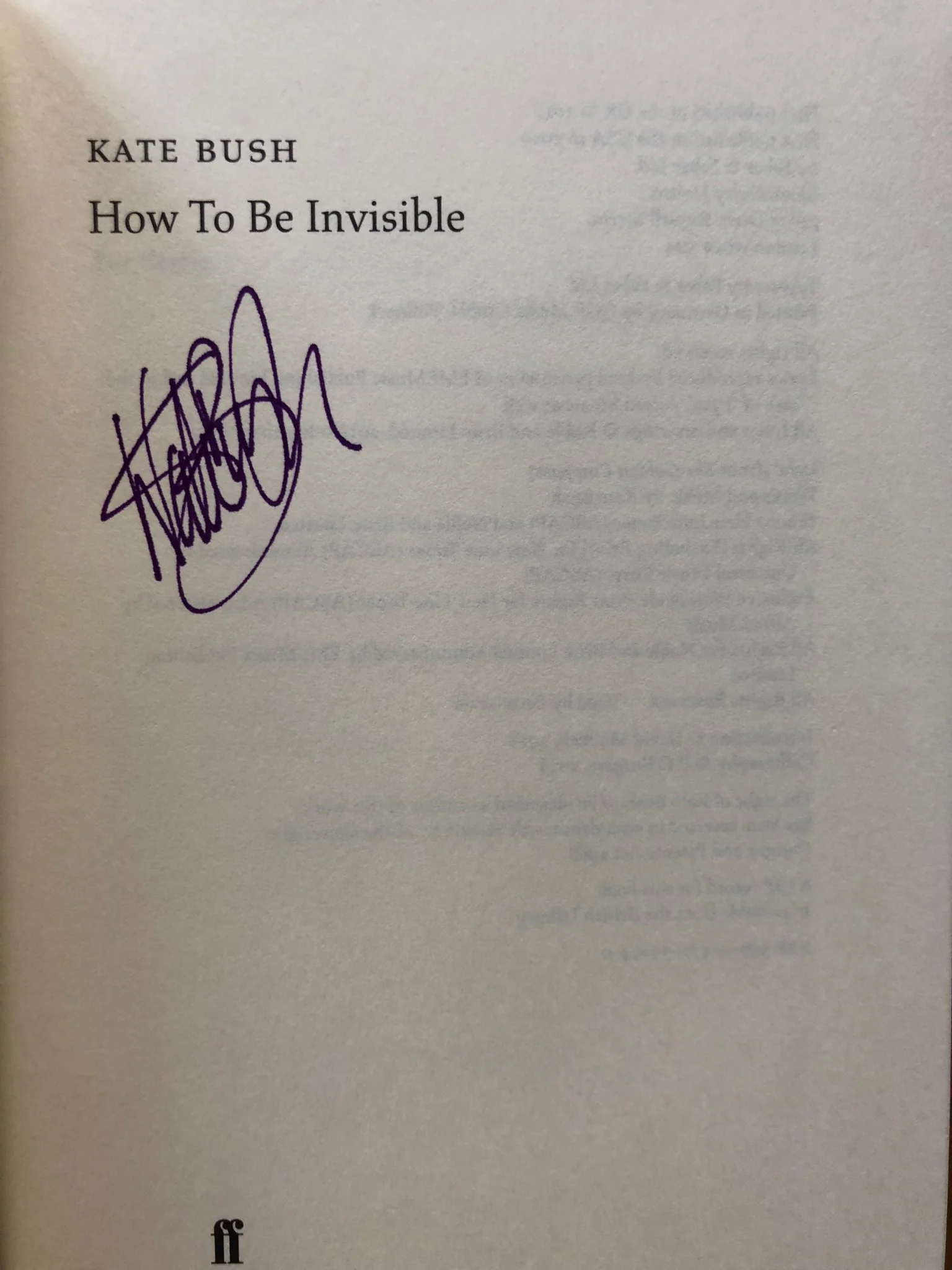 How to be Invisible - Image 2