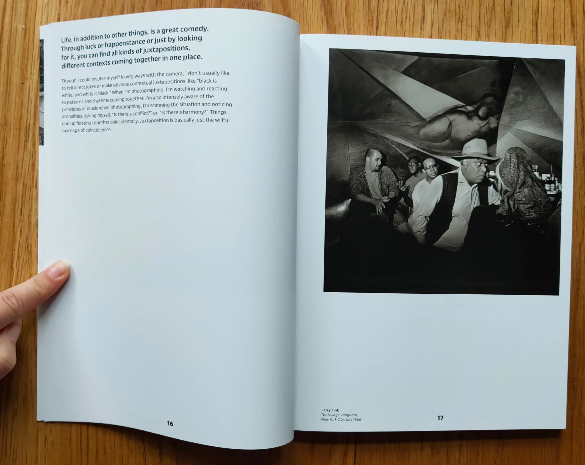 Larry Fink on Composition and Improvisation - Image 3