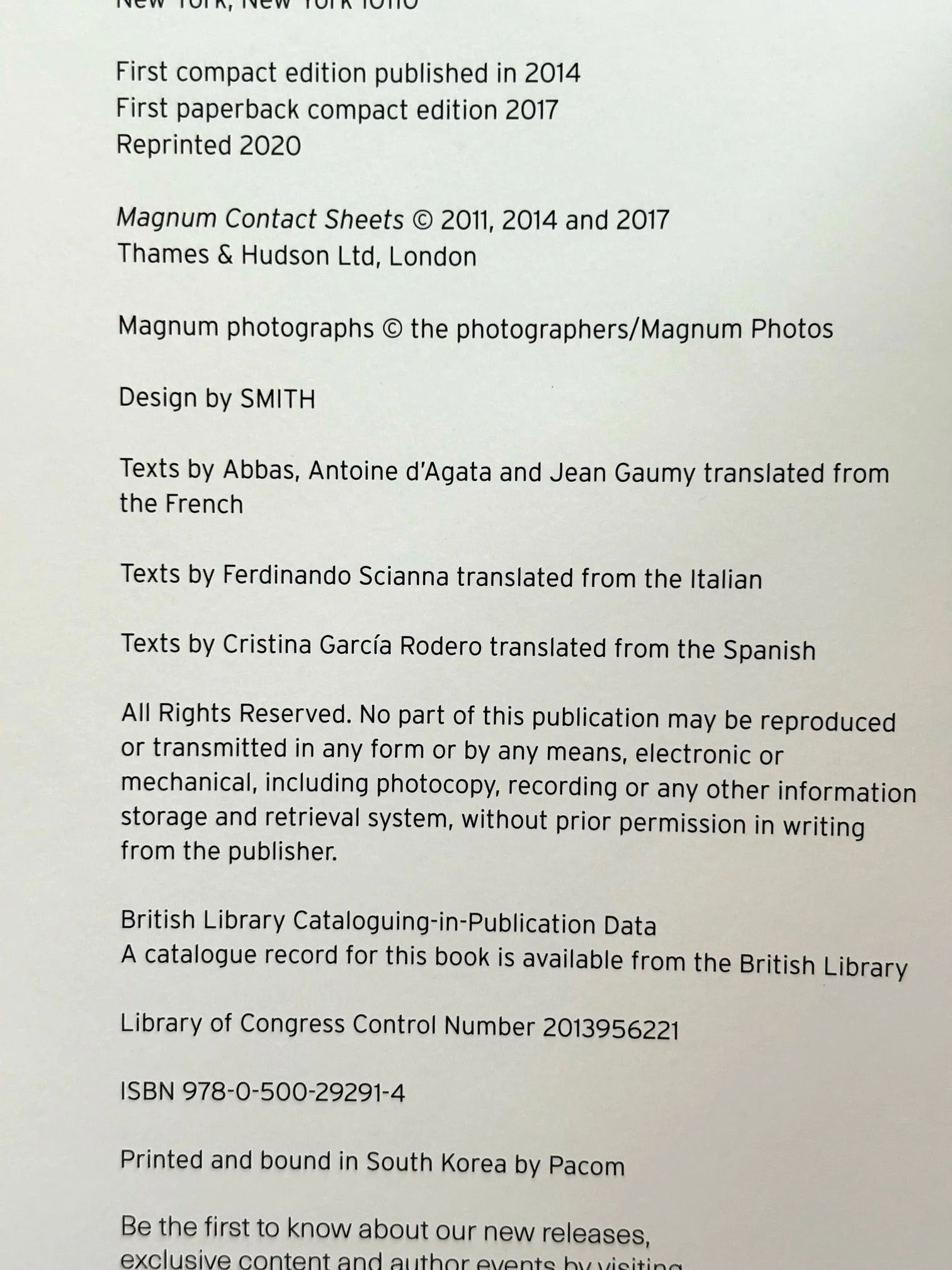 Magnum Contact Sheets - Image 6
