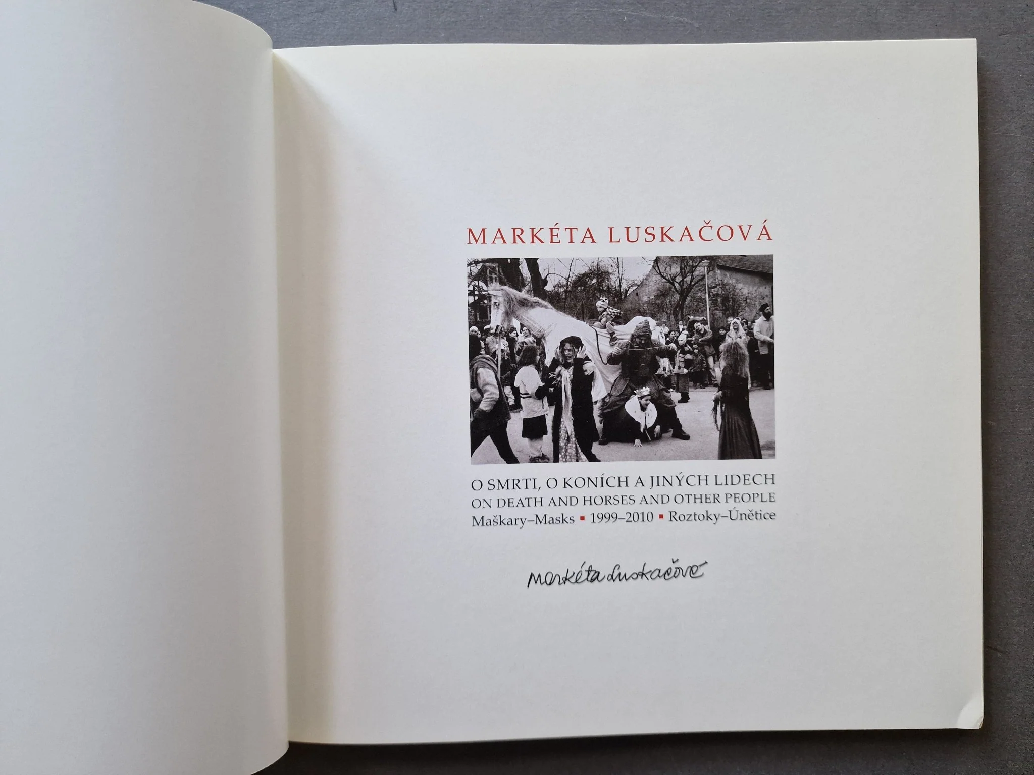 On Death and Horses and Other People - with signed print - Image 4