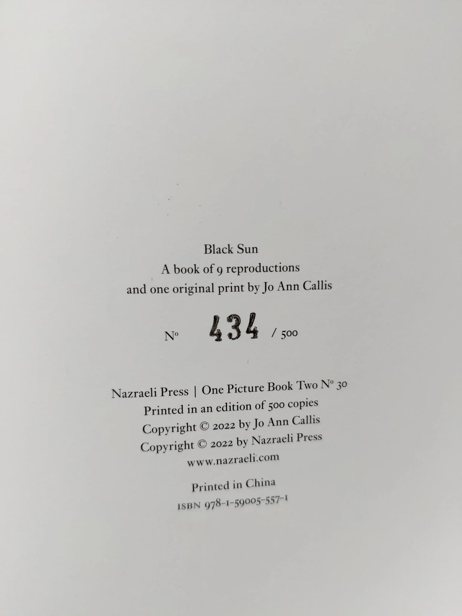 One Picture Book Set: Bent Tree, Ça Va Aller, Black Sun, Peyote - Image 14