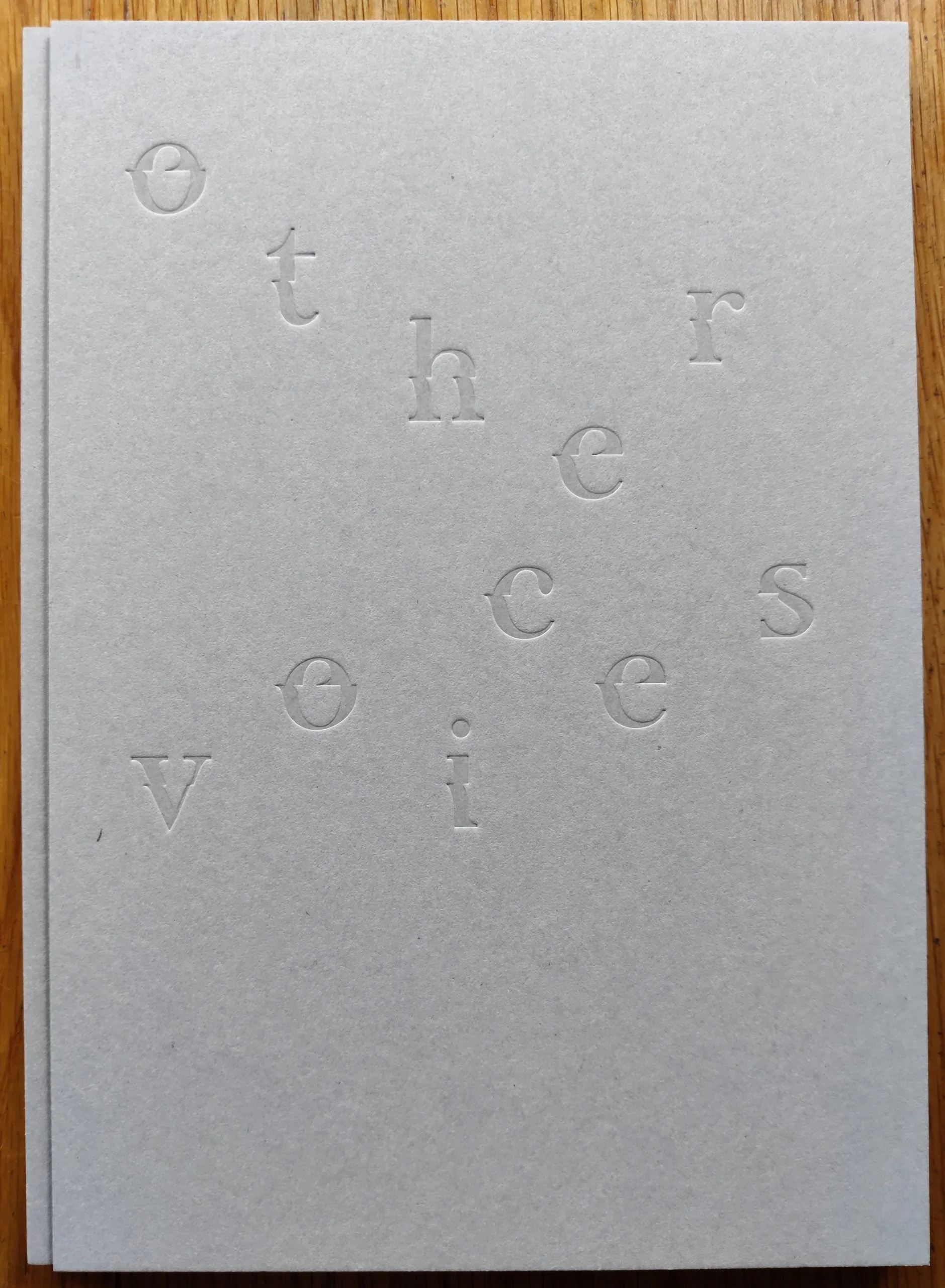 Other Voices