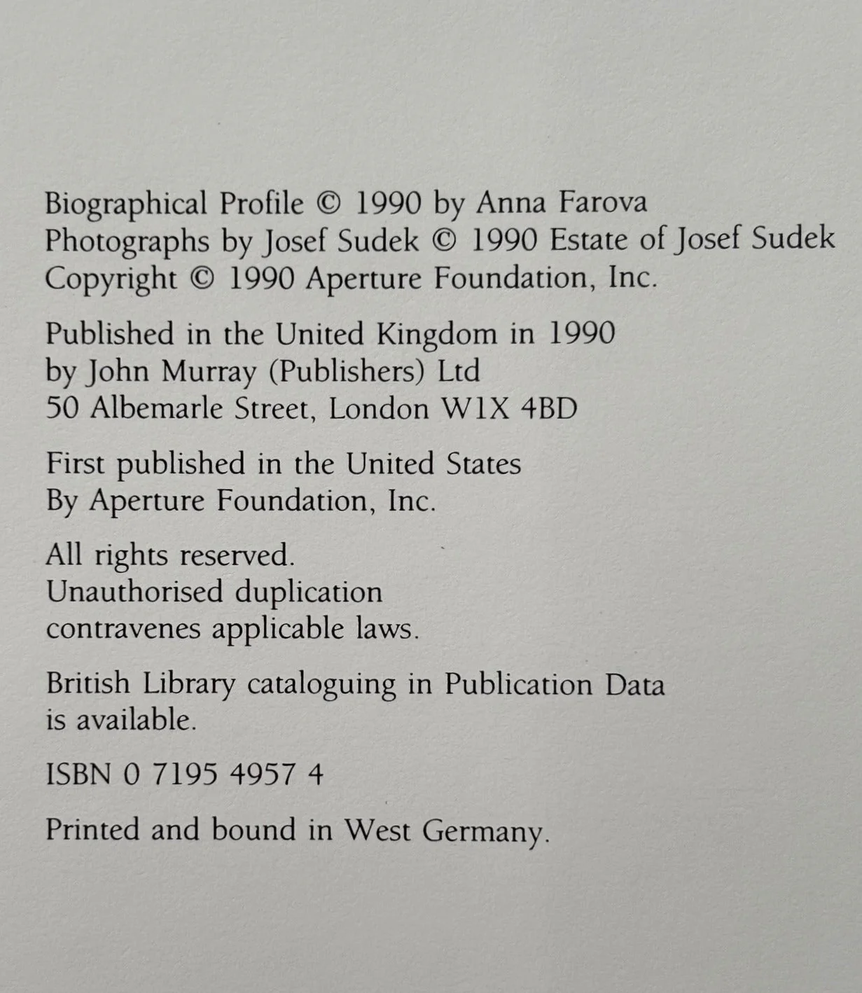 Poet Of Prague: A Photographer's Life - Image 5