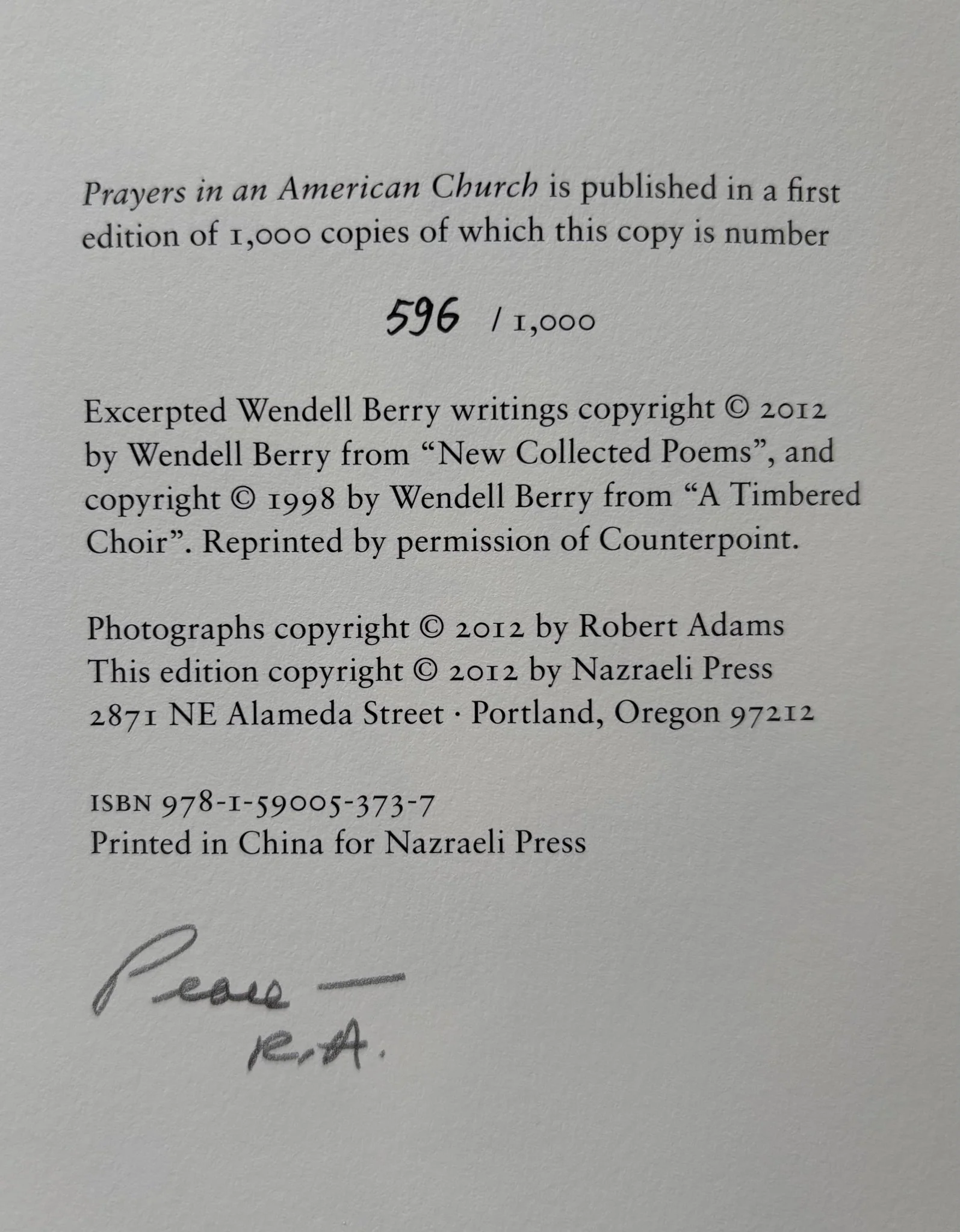 Prayers in An American Church - Image 5