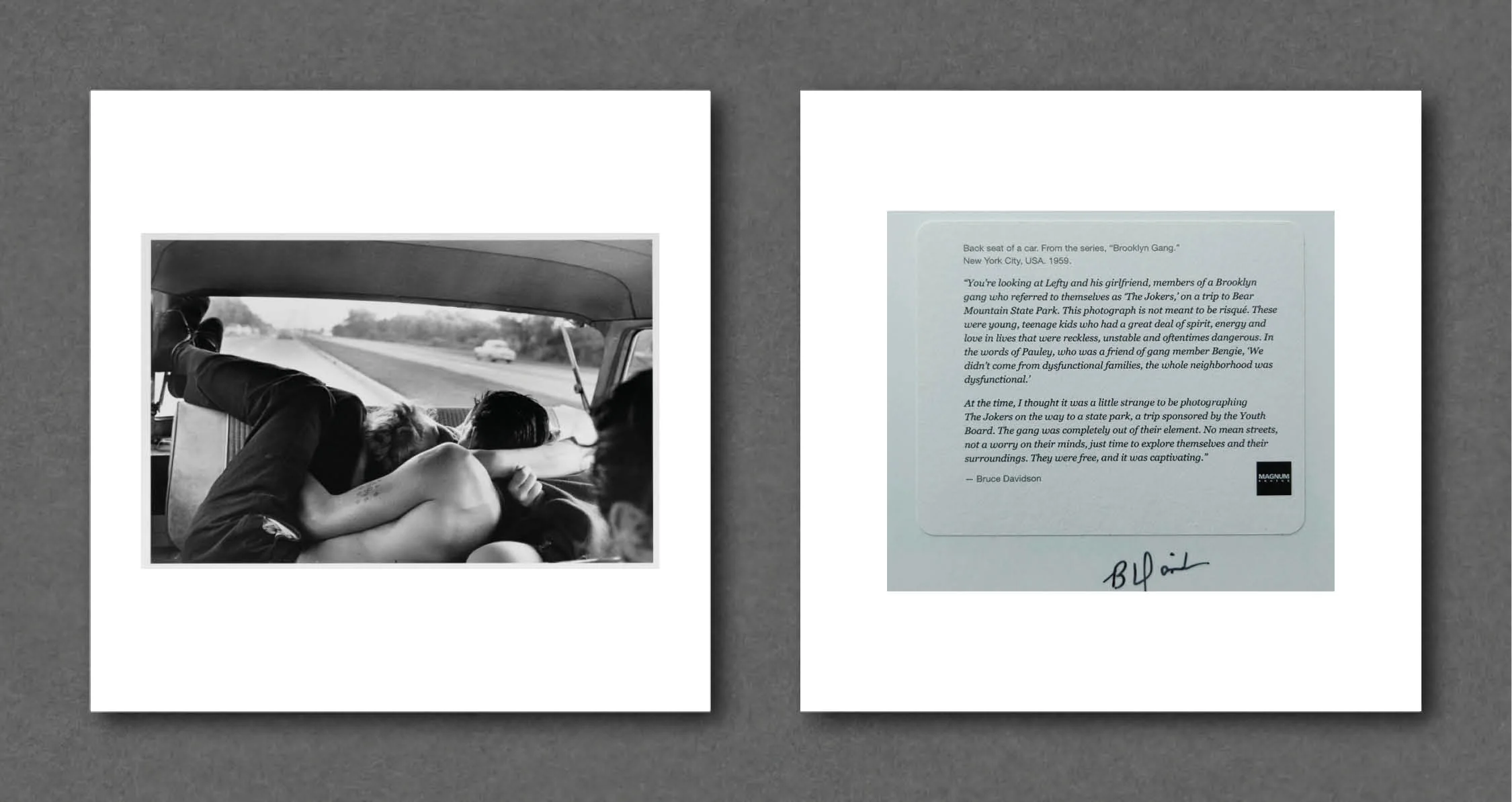 Bruce Davidson Magnum Square Prints - Image 7