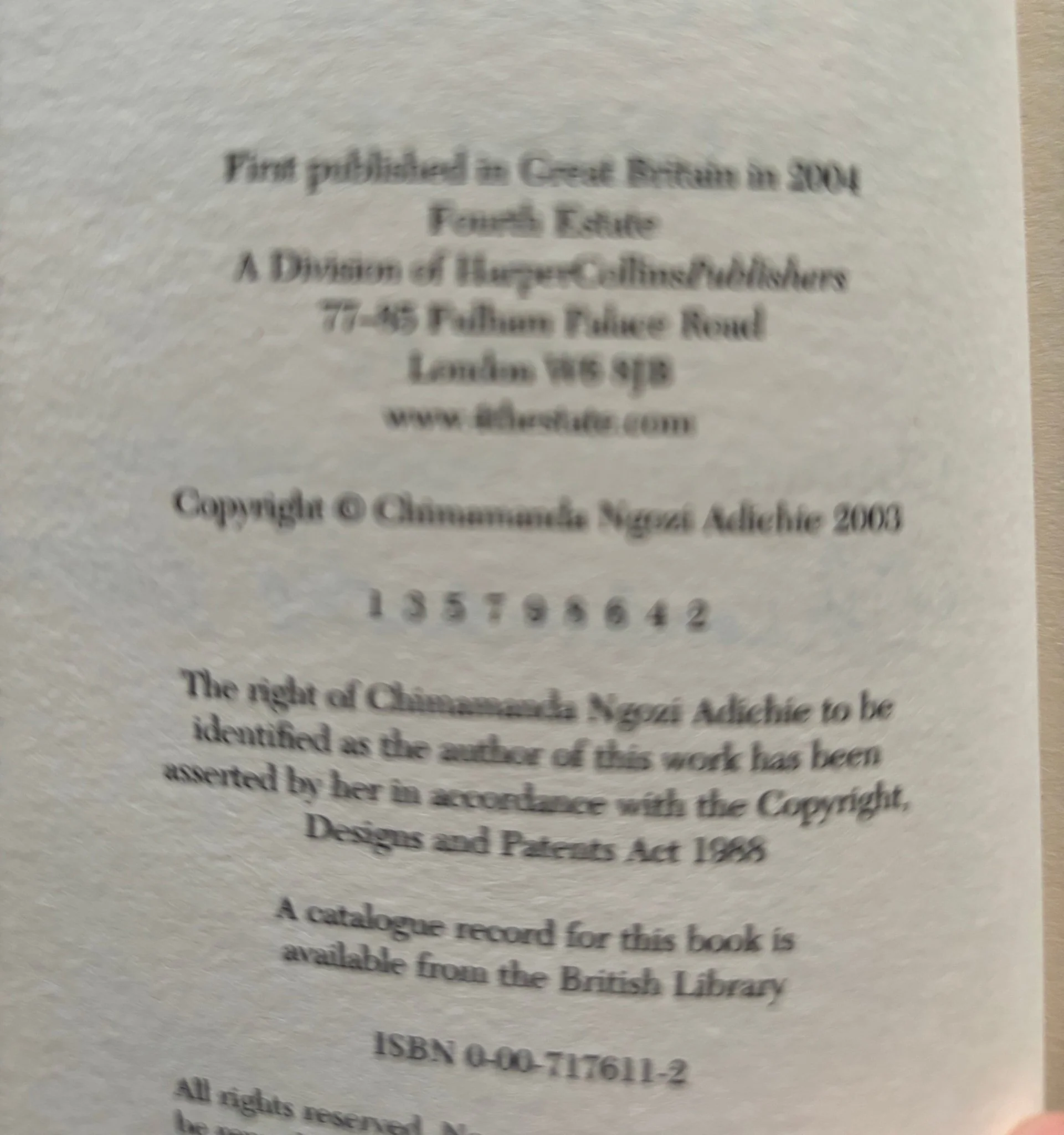 Purple Hibiscus - UK 1st - Image 3