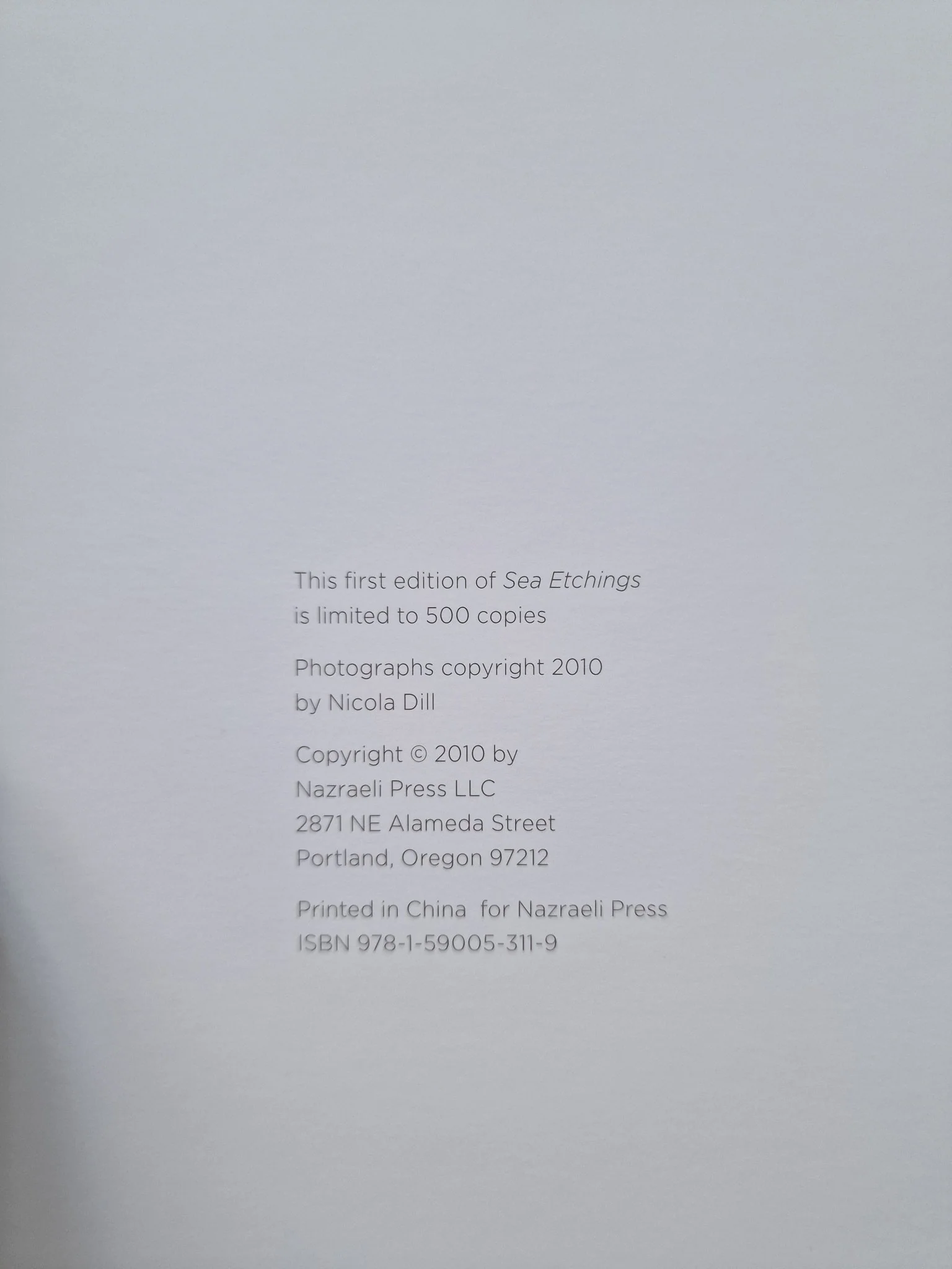 Sea Etchings (Special slipcased edition with print) - Image 12