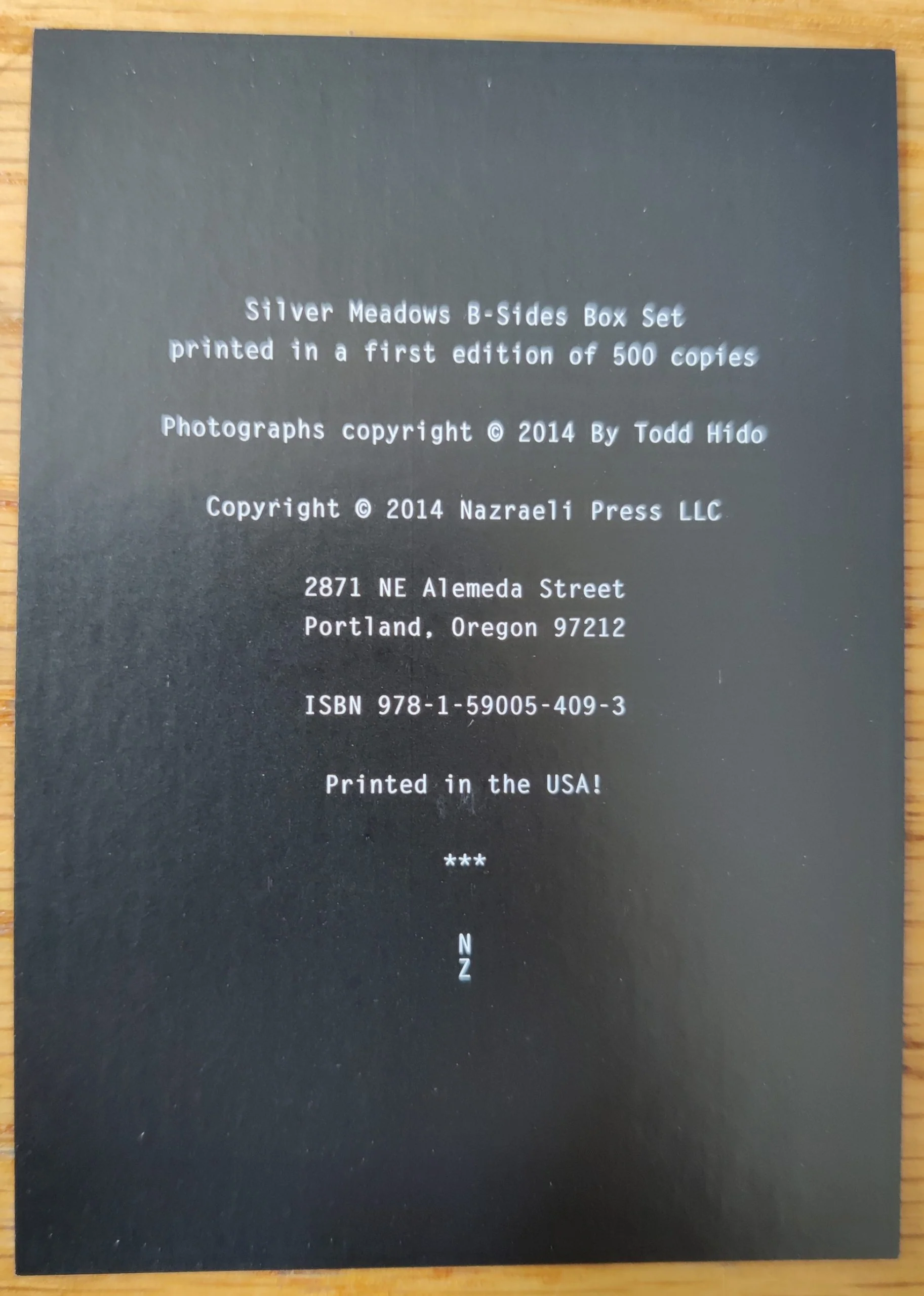 Silver Meadows (B-Sides Box Set) - Image 5