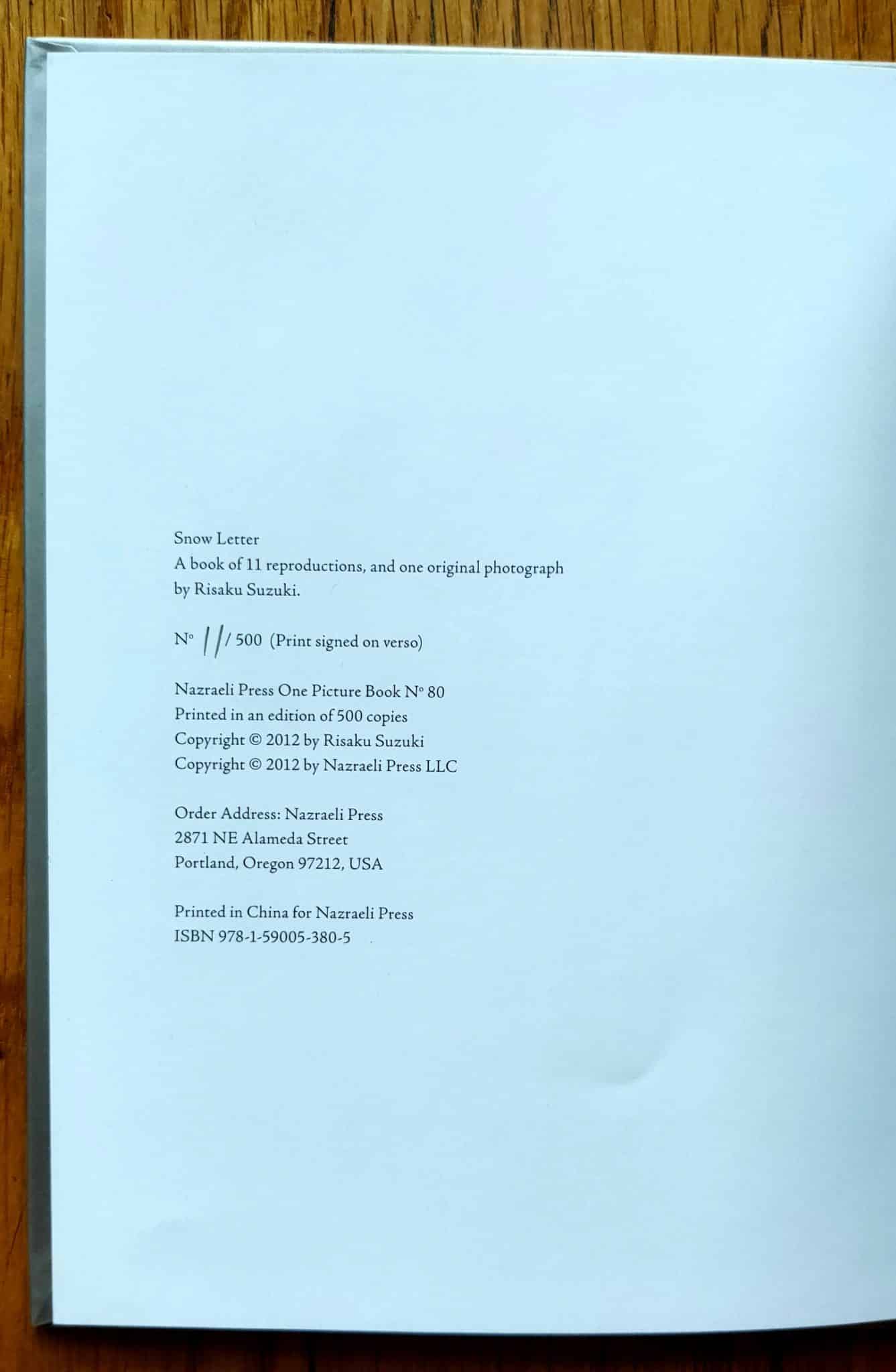 Snow Letter (One Picture Book) - Image 7