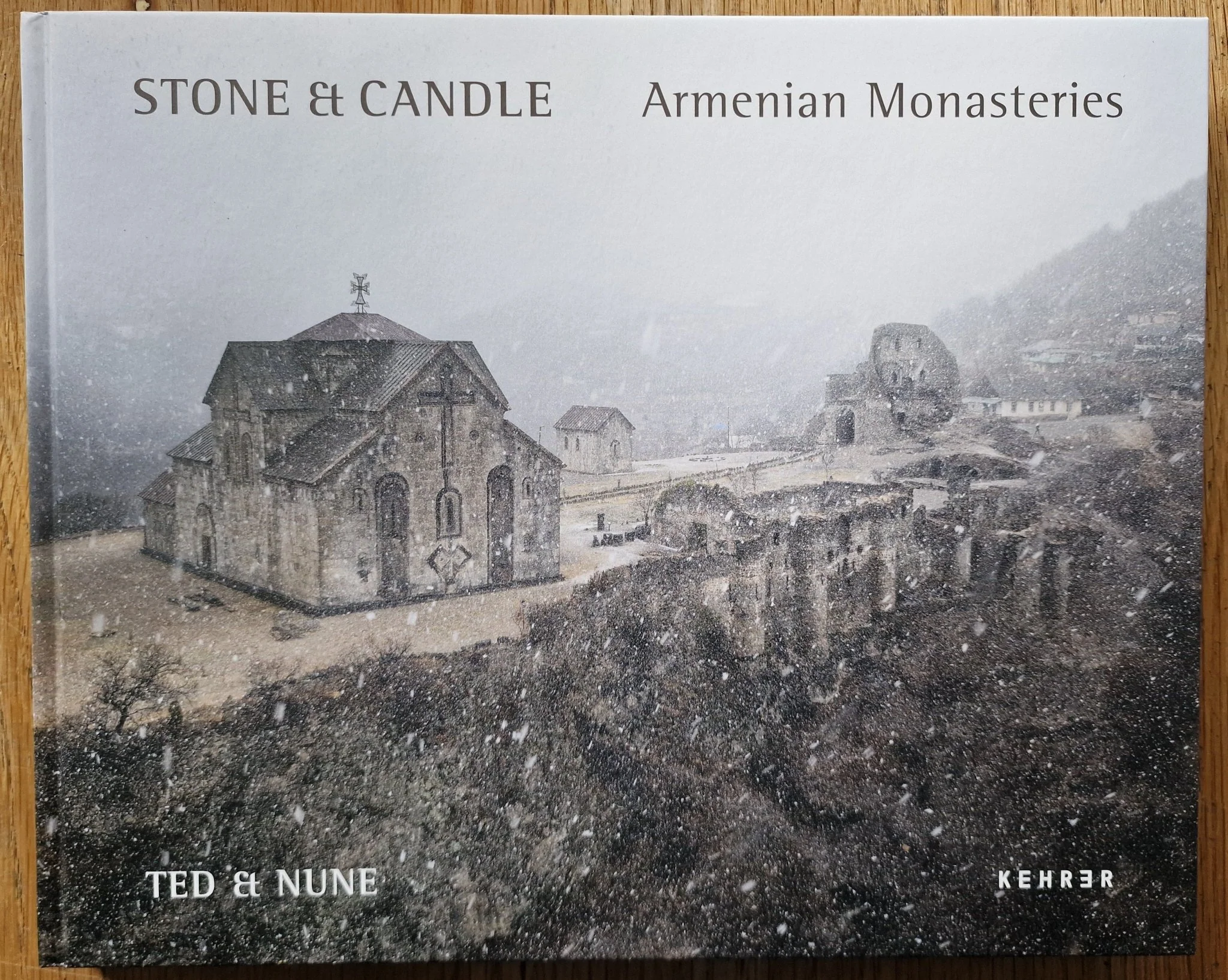 Stone And Candle. Armenian Monasteries
