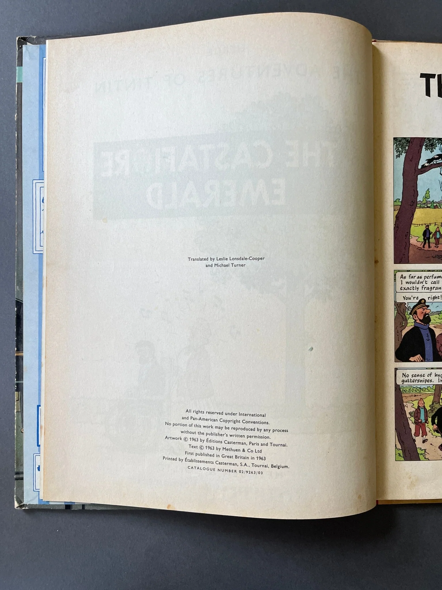 The Adventures of Tintin - The Castafiore Emerald - UK 1st - Image 2