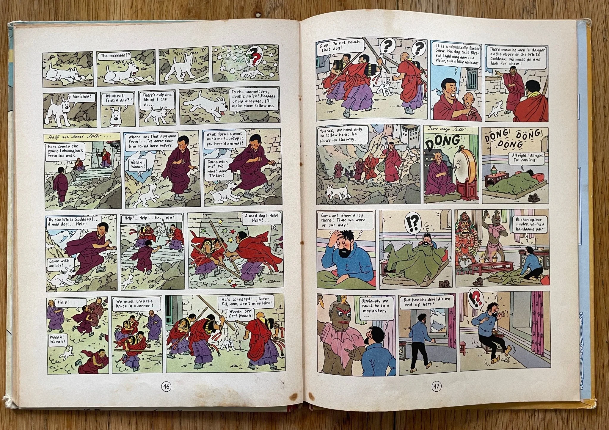 The Adventures of Tintin - Tintin in Tibet - UK 1st - Image 4