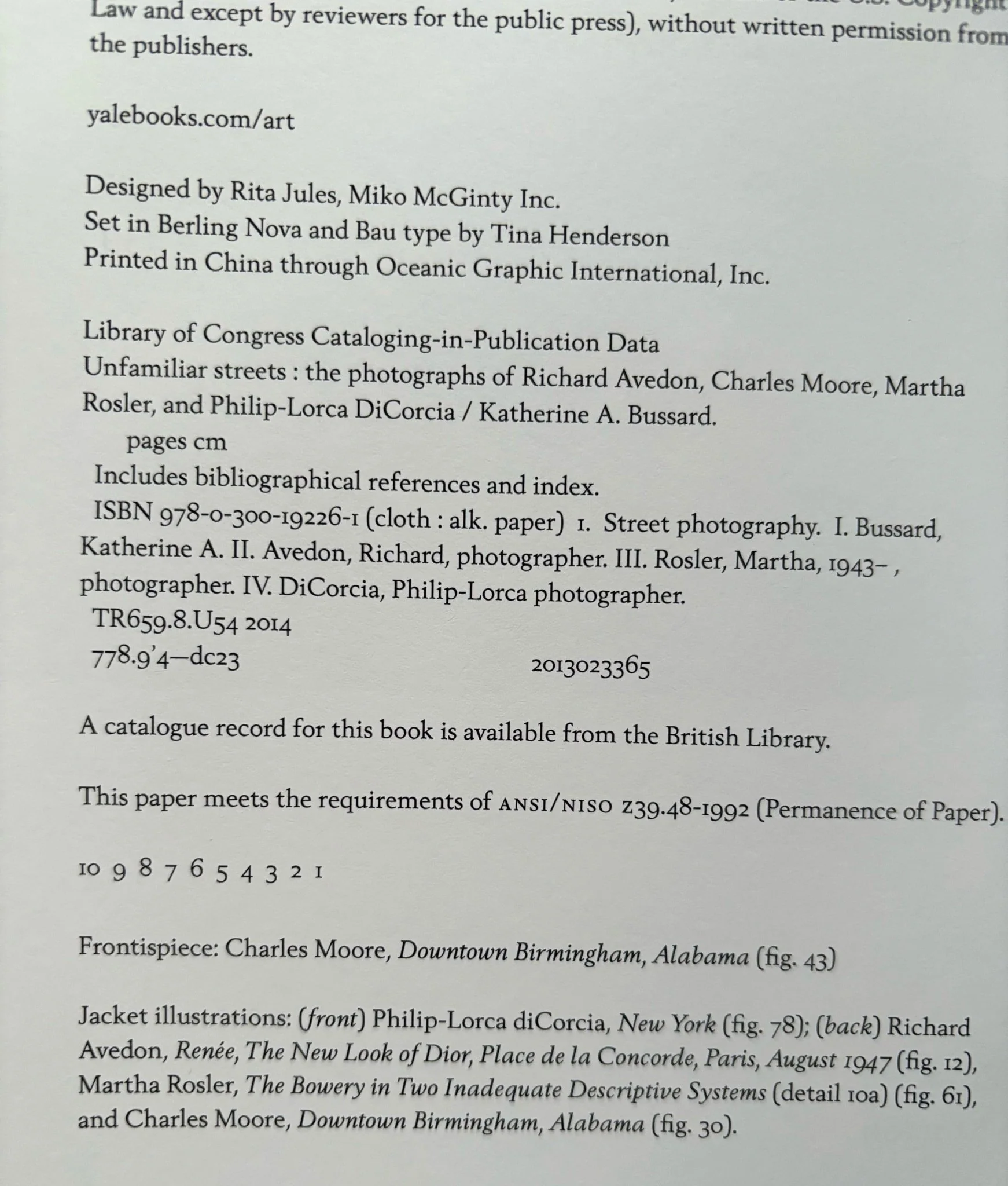 Unfamiliar Streets: The Photographs of Richard Avedon, Charles Moore, Martha Rosler, and Philip-Lorca diCorcia - Image 5